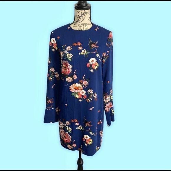 Warehouse Floral Long sleeves dress - Picture 1 of 5